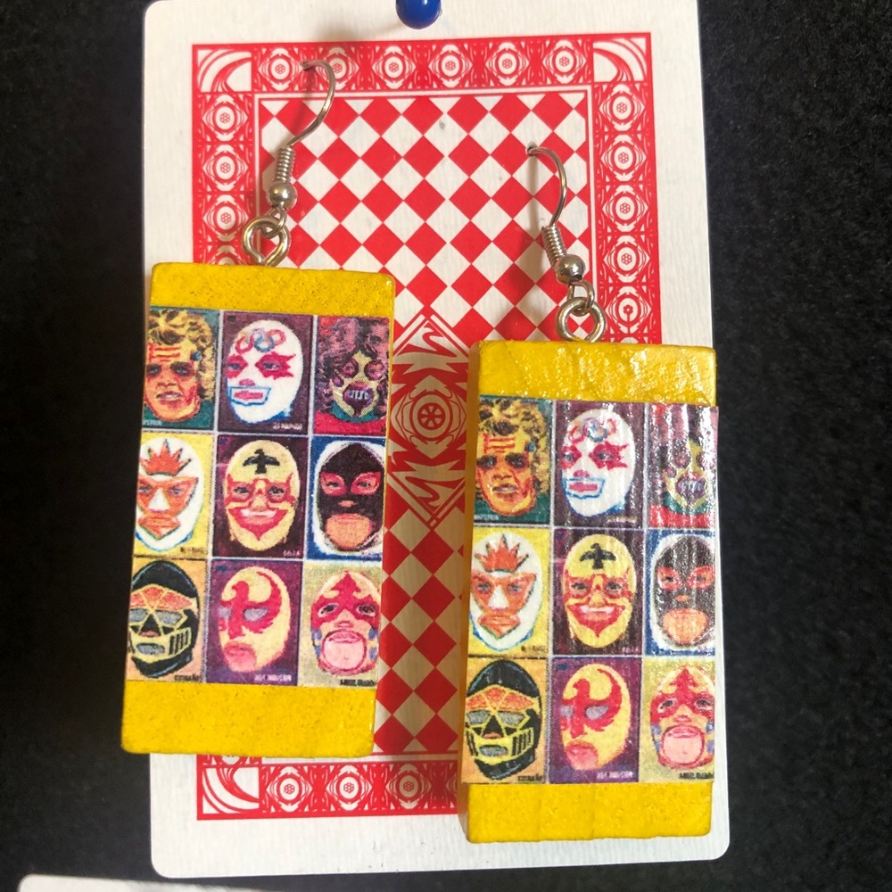 Prized fighter earrings